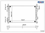 Radiador Ford Fiesta 2002 A 2014 1.0 1.6 2.0 Com e Sem Ar Expandido